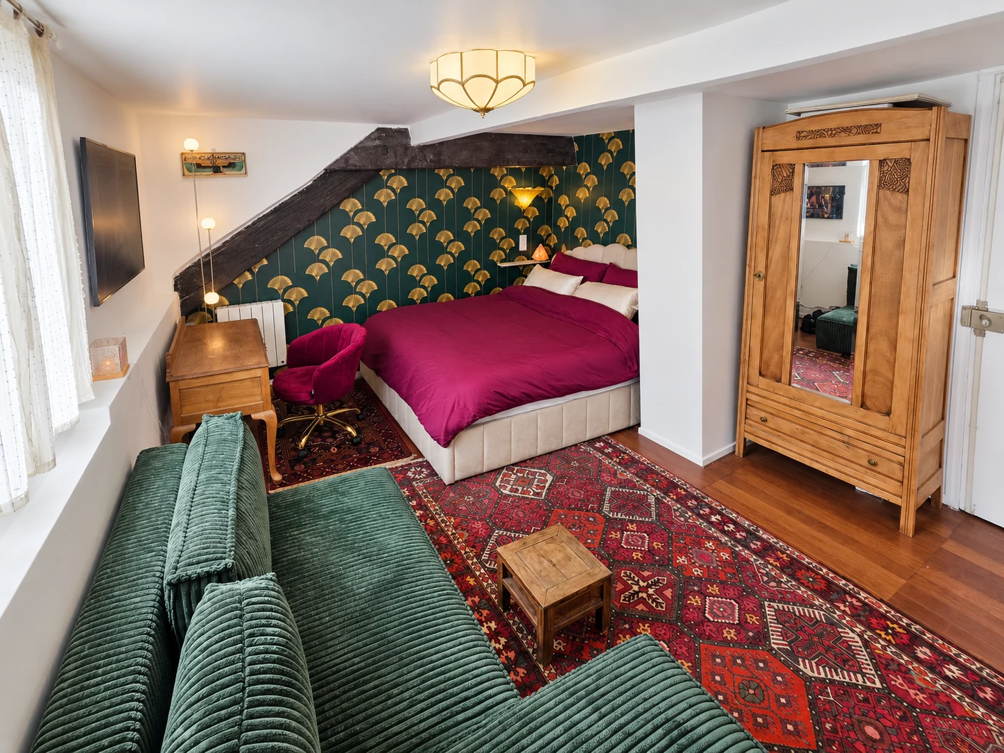 Un lit king pour les nuits parisiennes